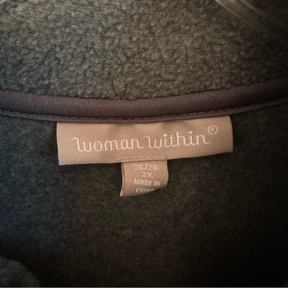 Woman Within - Zip Front Vest - Picture 2 of 6